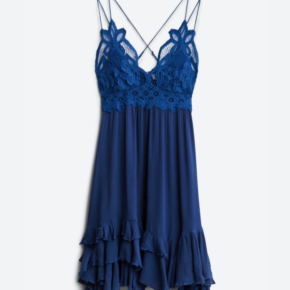 Free People Adella Slip Dress